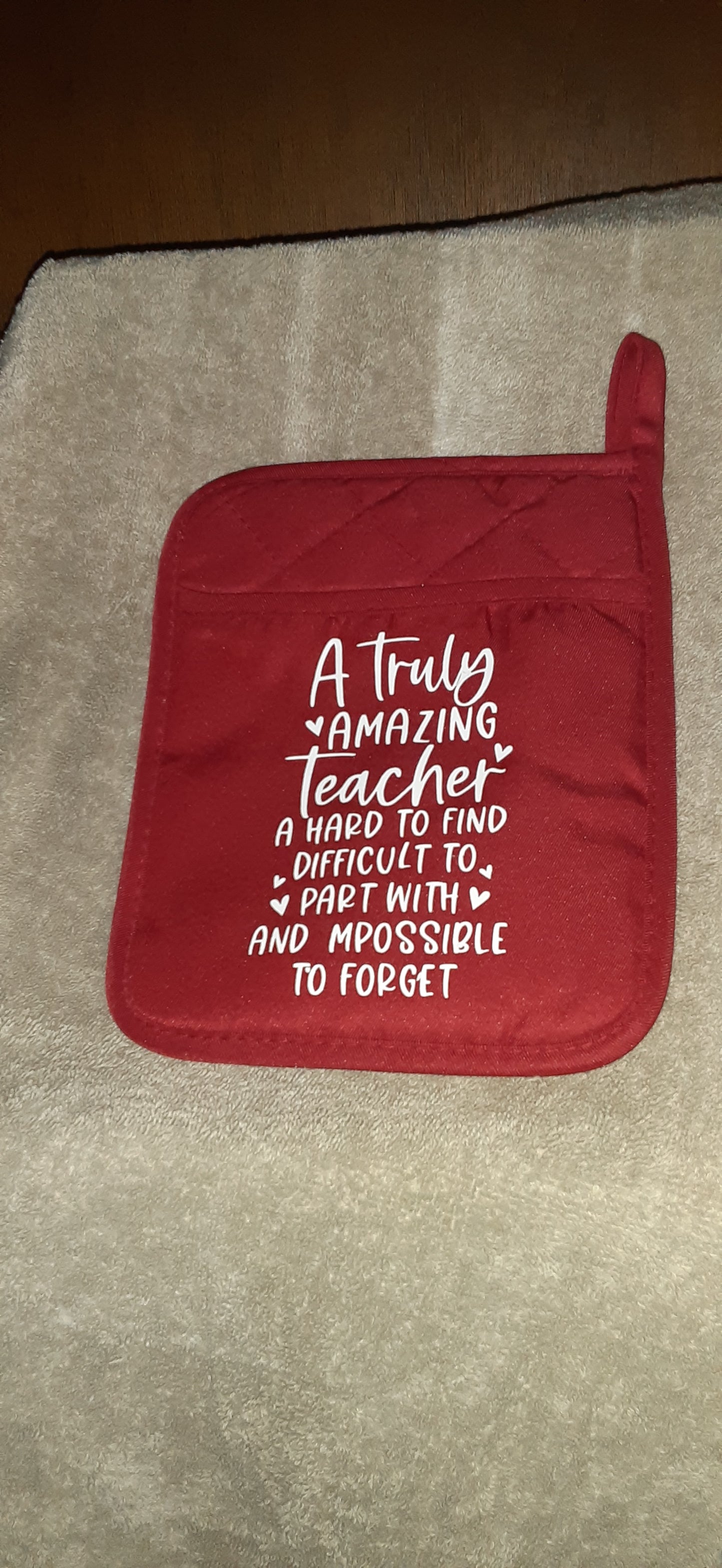 Teacher Pot Holder Gift Sets