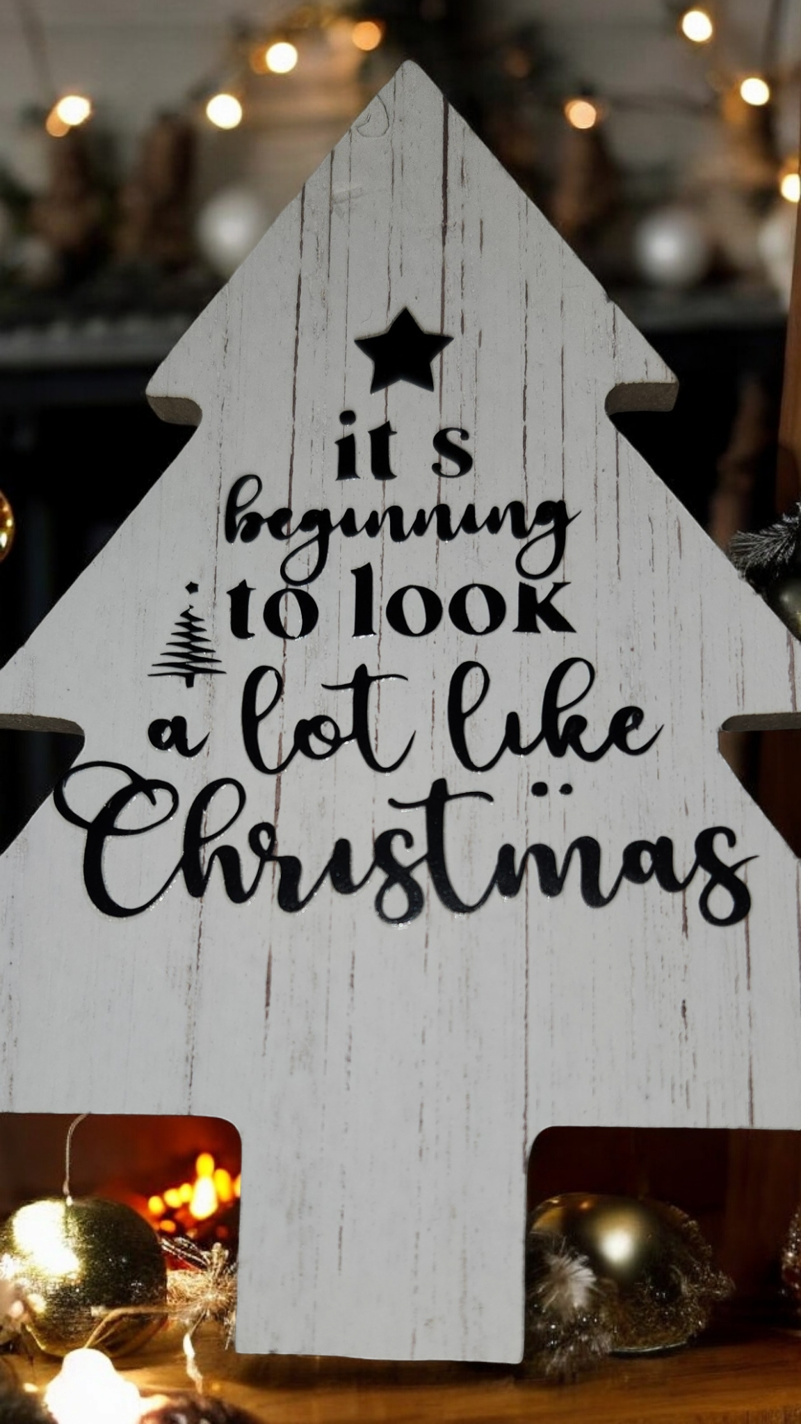 Wood Vinyl Ornaments