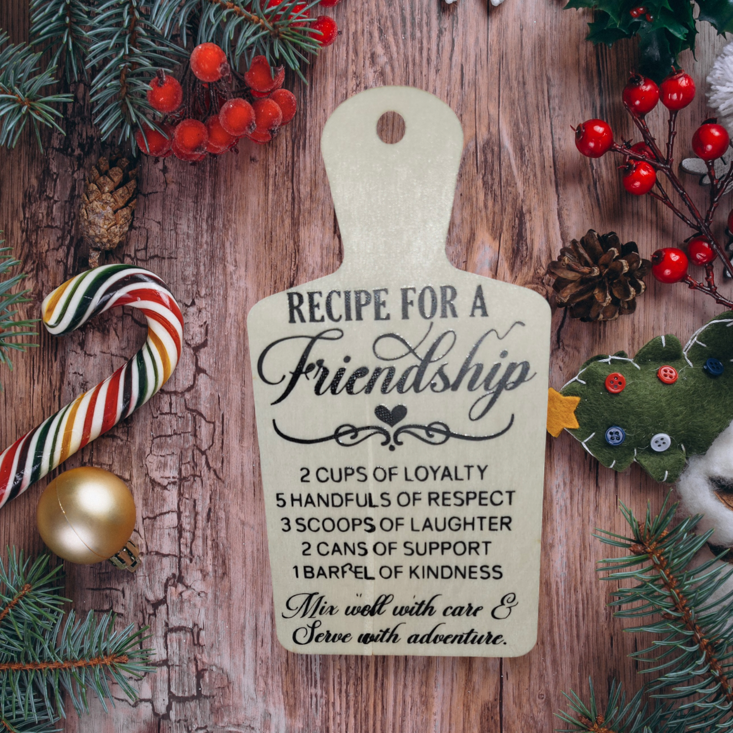 Mini Cutting Board Ornaments