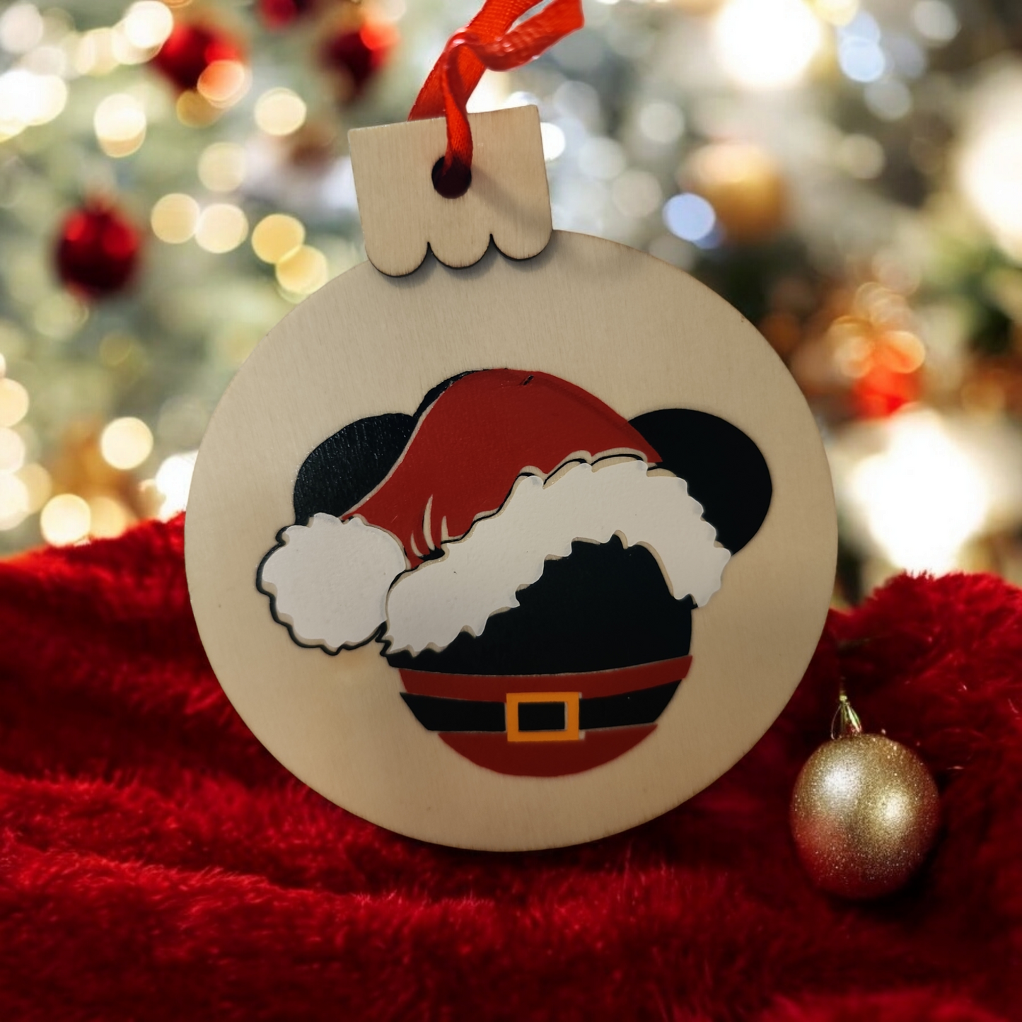 Mickey/Minnie Christmas Ornaments