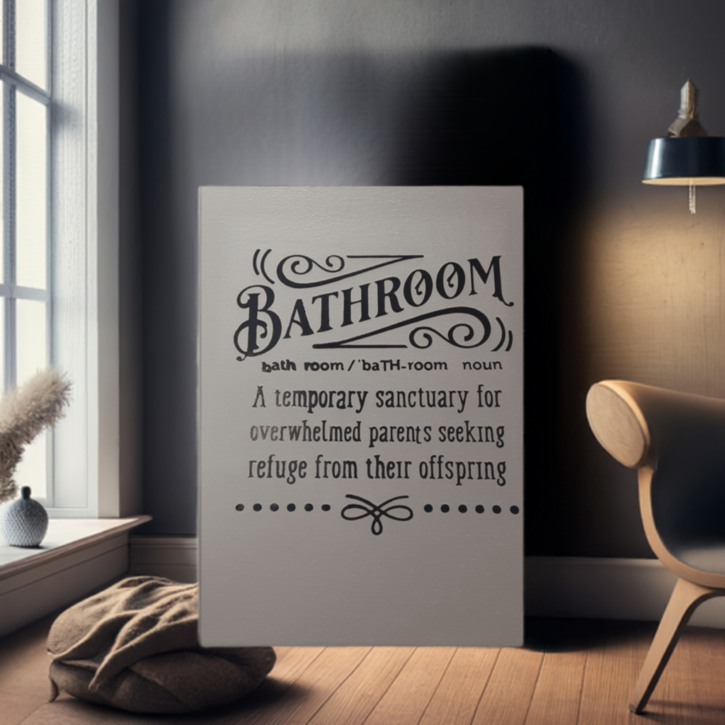 Bathroom Canvas Print