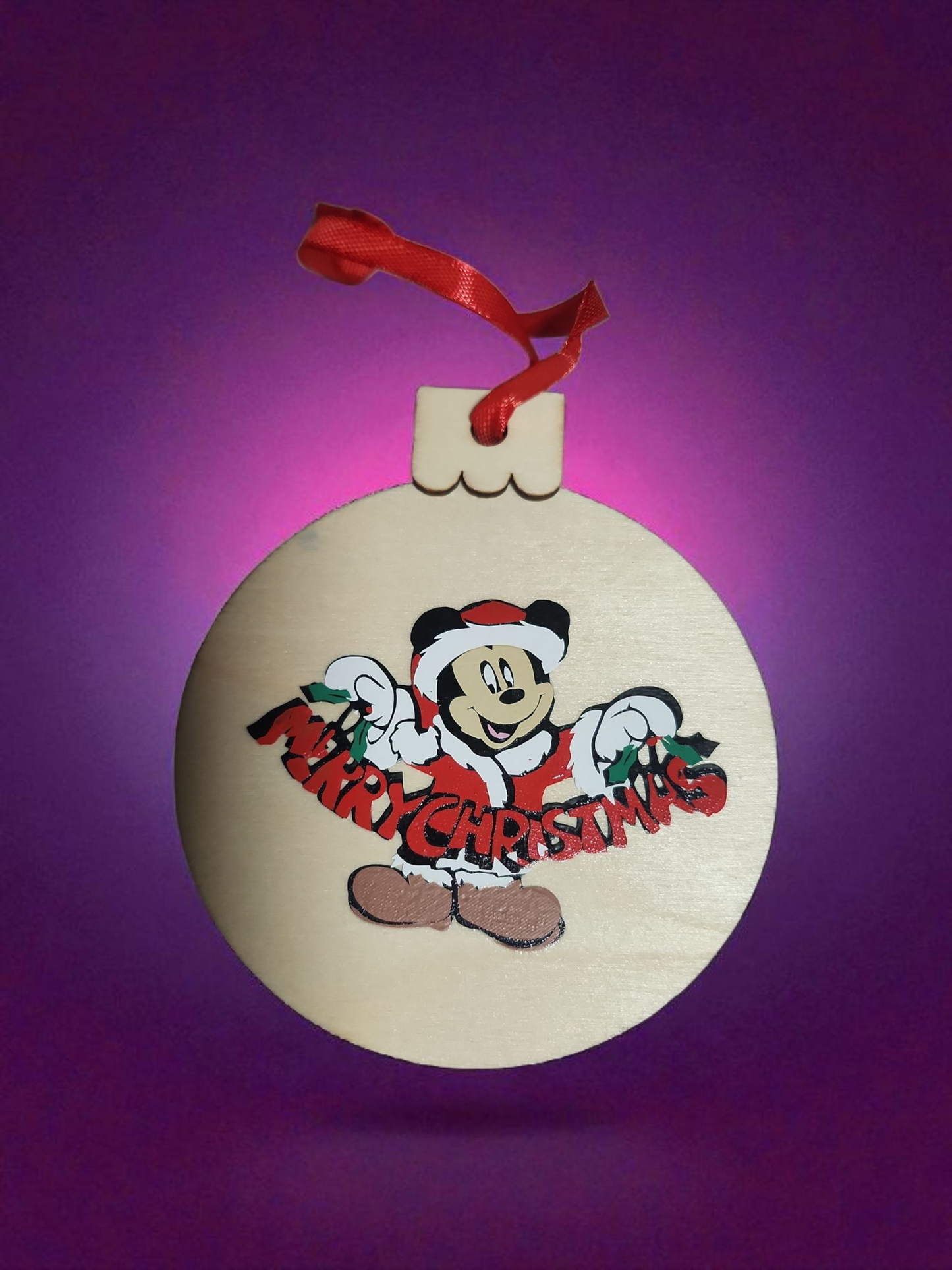 Mickey/Minnie Ornaments - 2