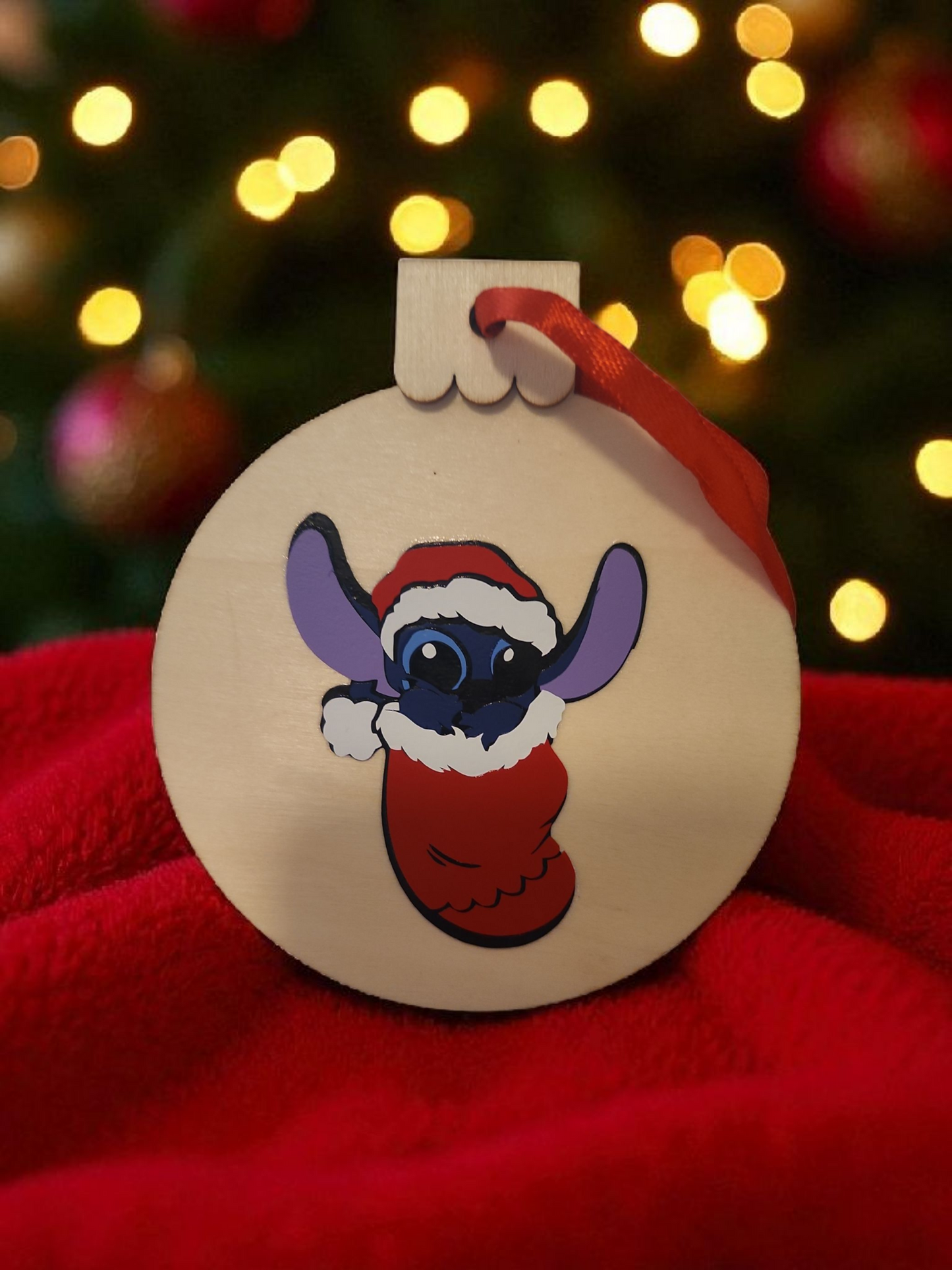 Stitch Vinyl Ornaments