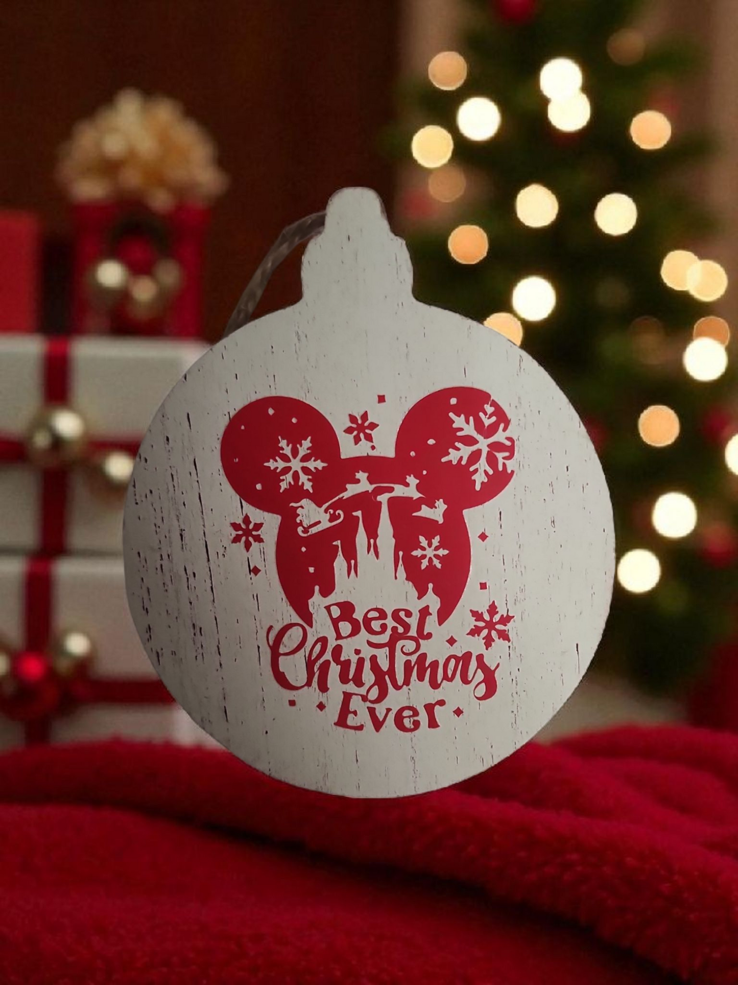 Mickey/Minnie Ornaments - 2