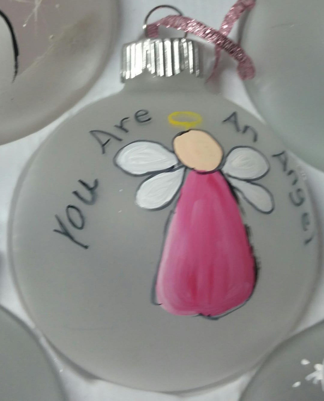 Handpainted Angel Ornament