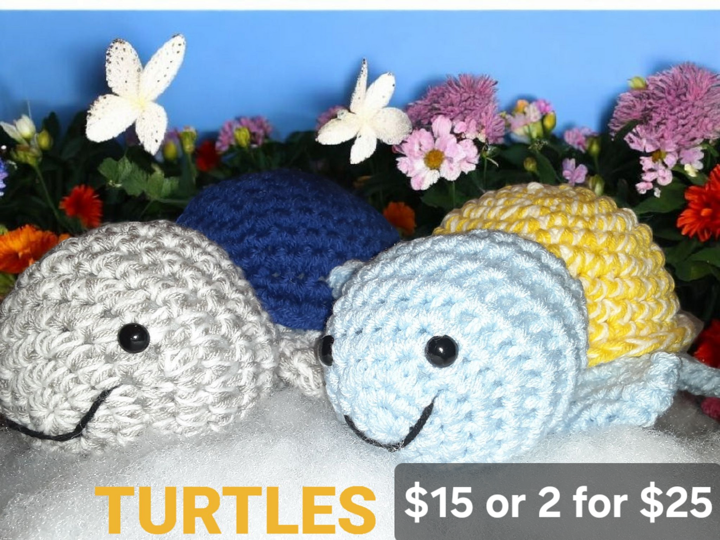 Handmade Crochet Turtle Plushie | Cute Animal Plush | Handmade Gift | Cozy Keepsake