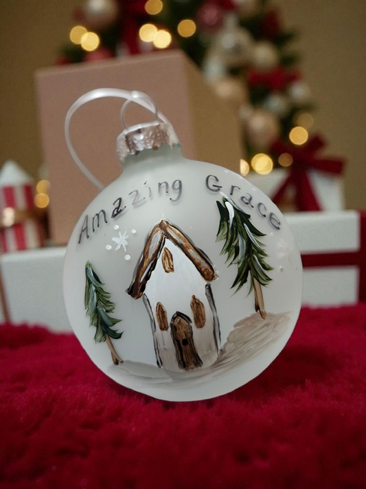 Amazing Grace Christmas Ornament