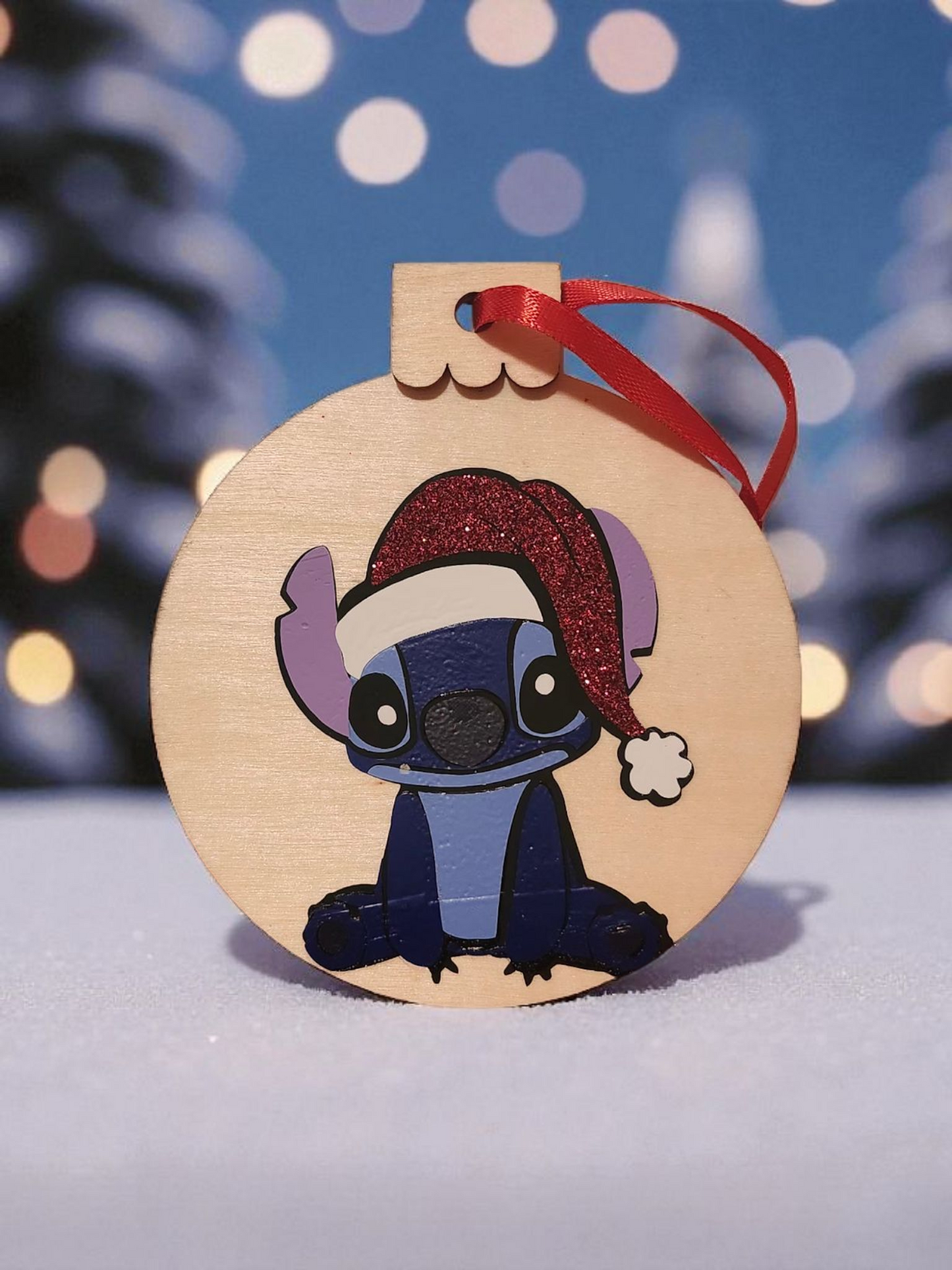 Stitch Vinyl Ornaments