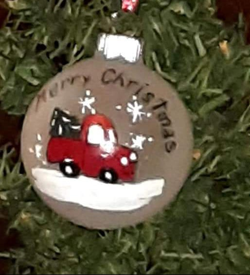 Red Truck Ornament