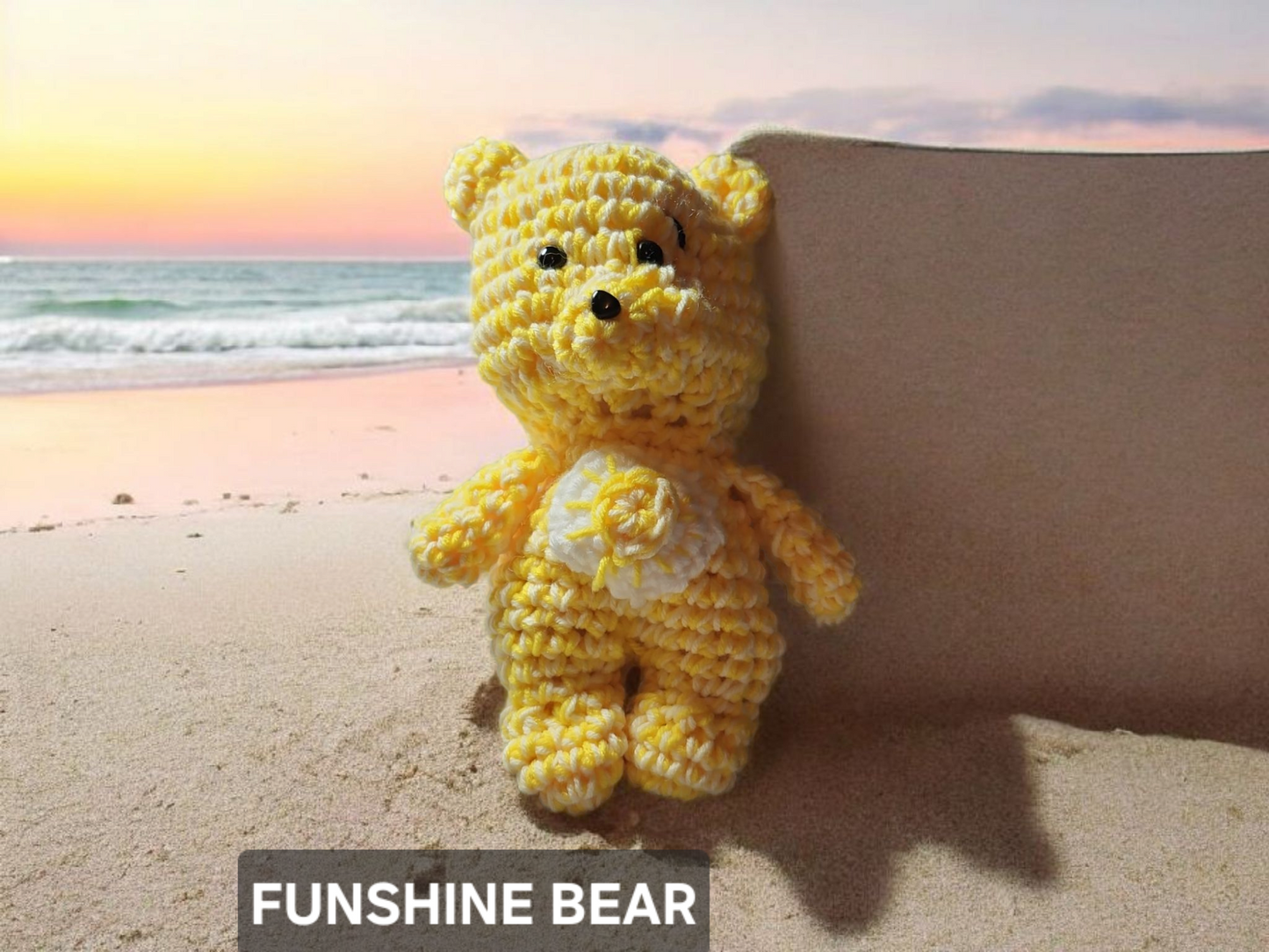 Handmade Crochet Care Bears Plushies | Character Inspired Plush Collection | Nostalgic Handmade Gift | Cozy Keepsake