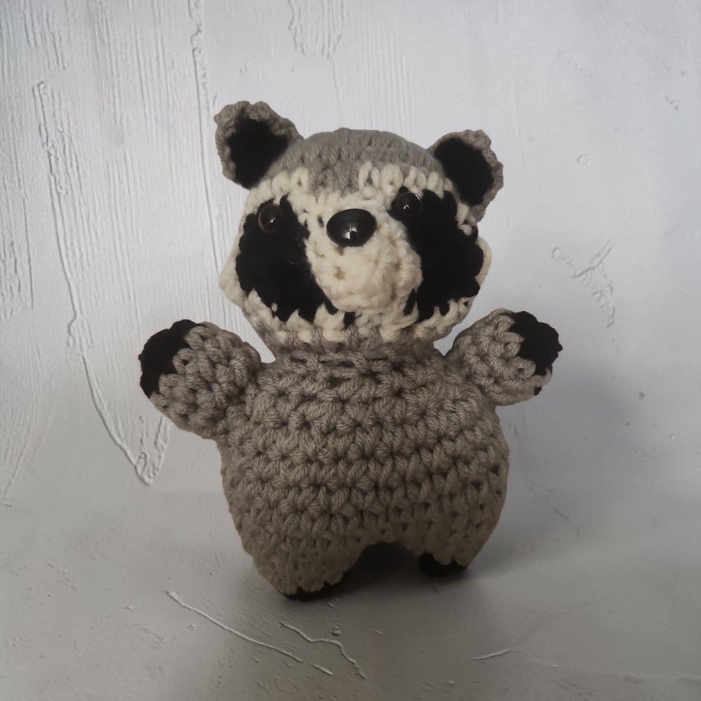 Crochet Raccoon Plushie