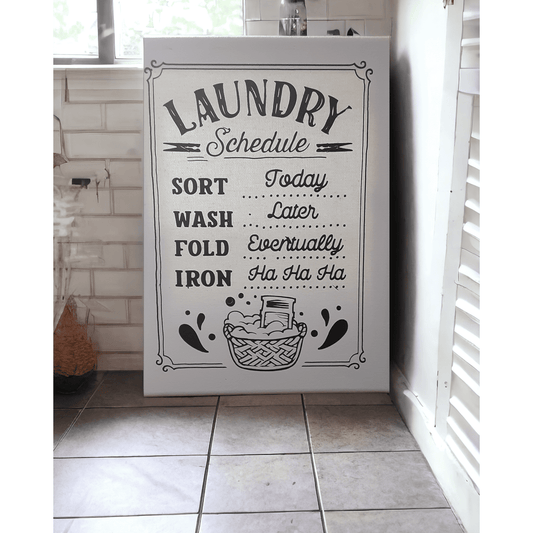 Laundry Room Canvas Print