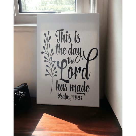 This Is the Day the Lord  Has Made Canvas Print