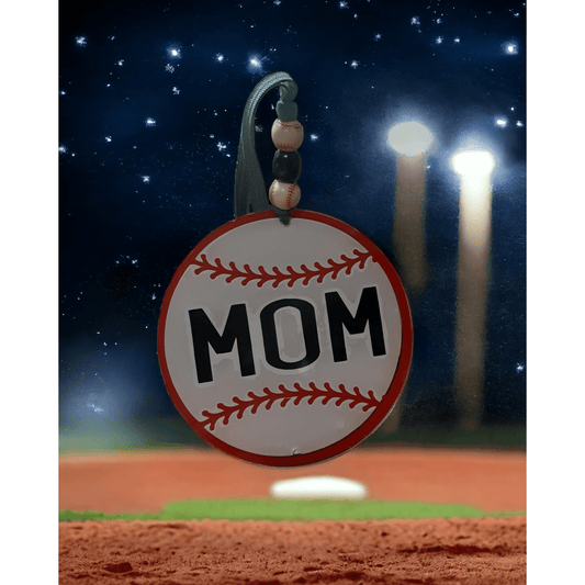 Mom Baseball/Softball Car Charm