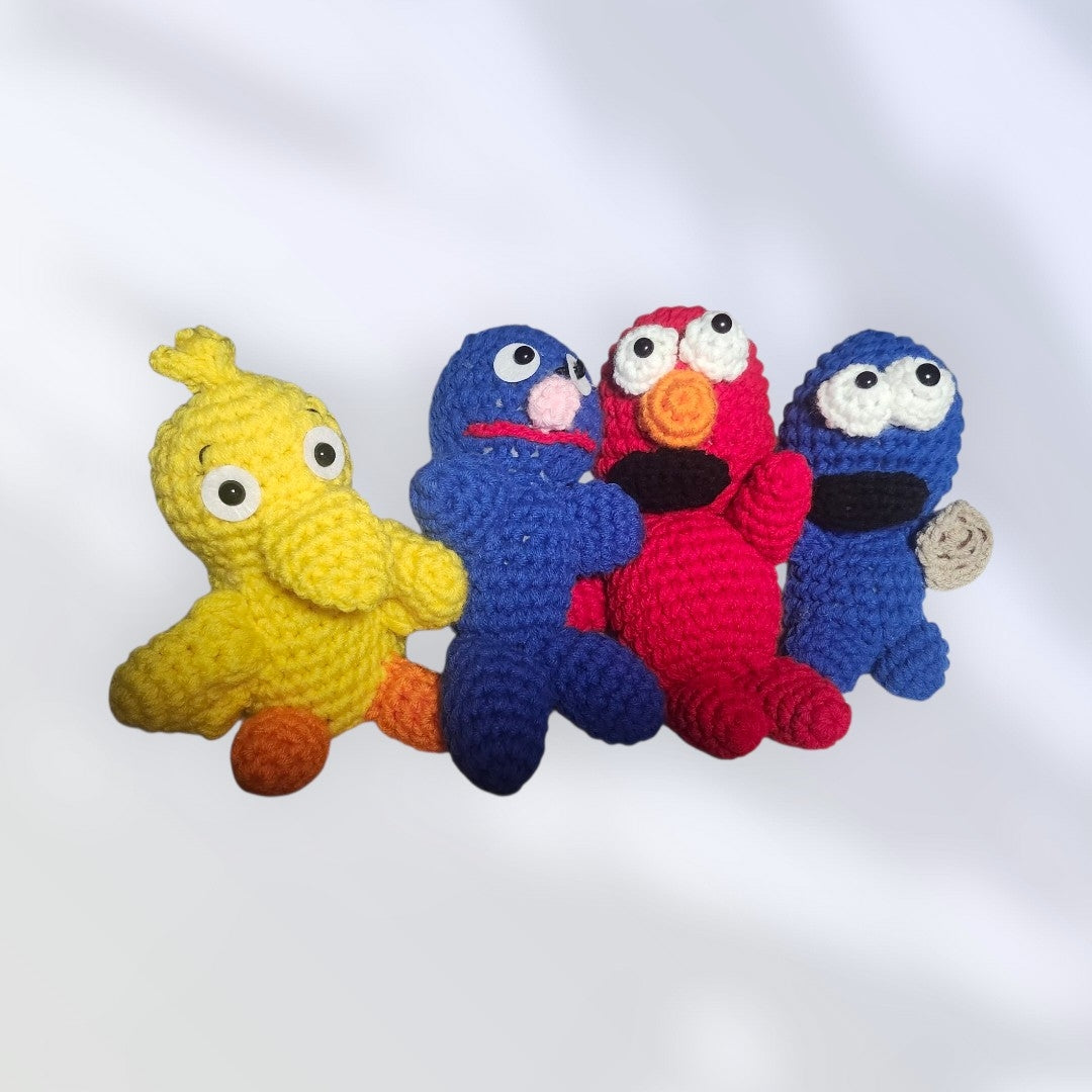Sesame Street Crochet Plushies