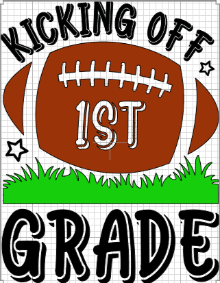 1st Grade Sports Back to School Shirts