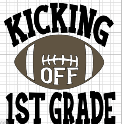 1st Grade Sports Back to School Shirts