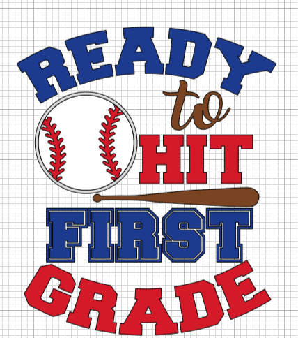 1st Grade Sports Back to School Shirts