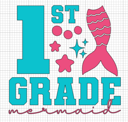 Girl 1st Grade Back to School Shirts