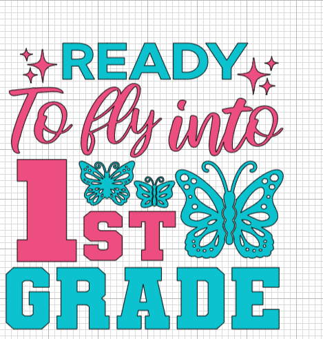 Girl 1st Grade Back to School Shirts