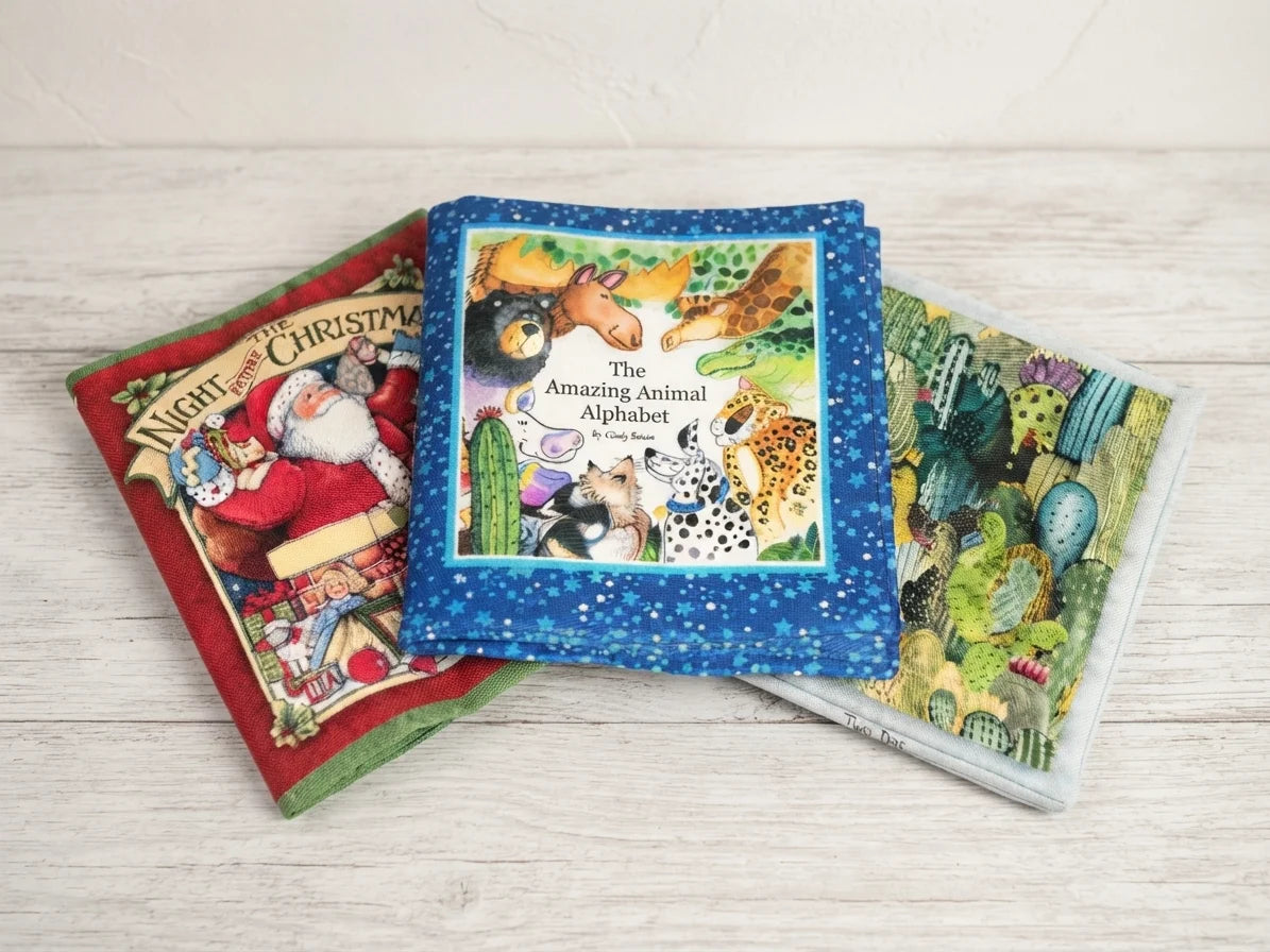 Handmade Fabric Cloth Book | Soft Baby & Toddler Book