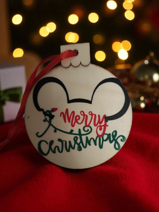 Mickey/Minnie Ornaments - 2